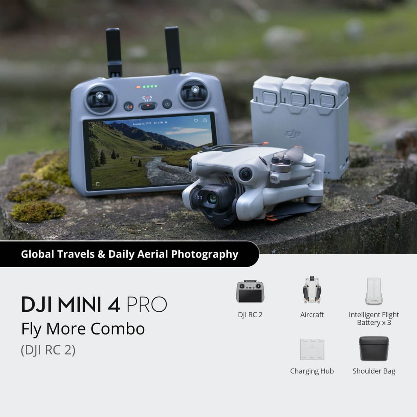 DJI Mini 4 Pro Fly More Combo (RC 2)