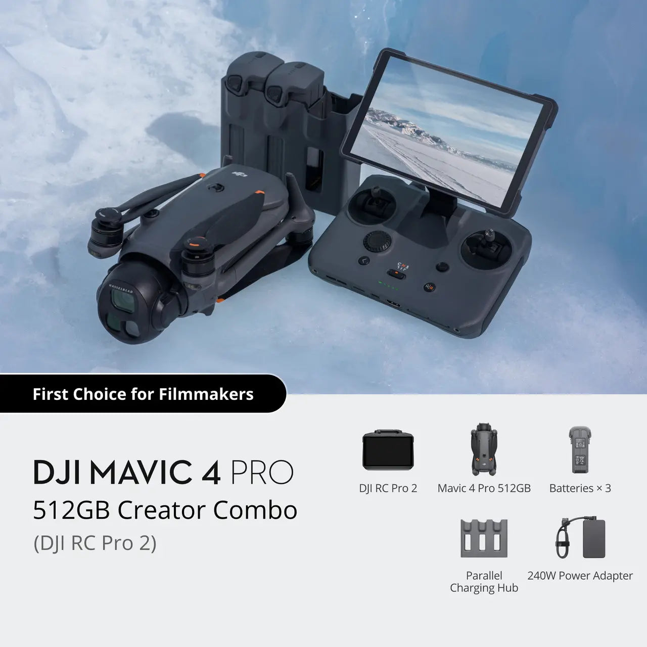 DJI Mavic 4 Pro Creator Combo (RC Pro 2)