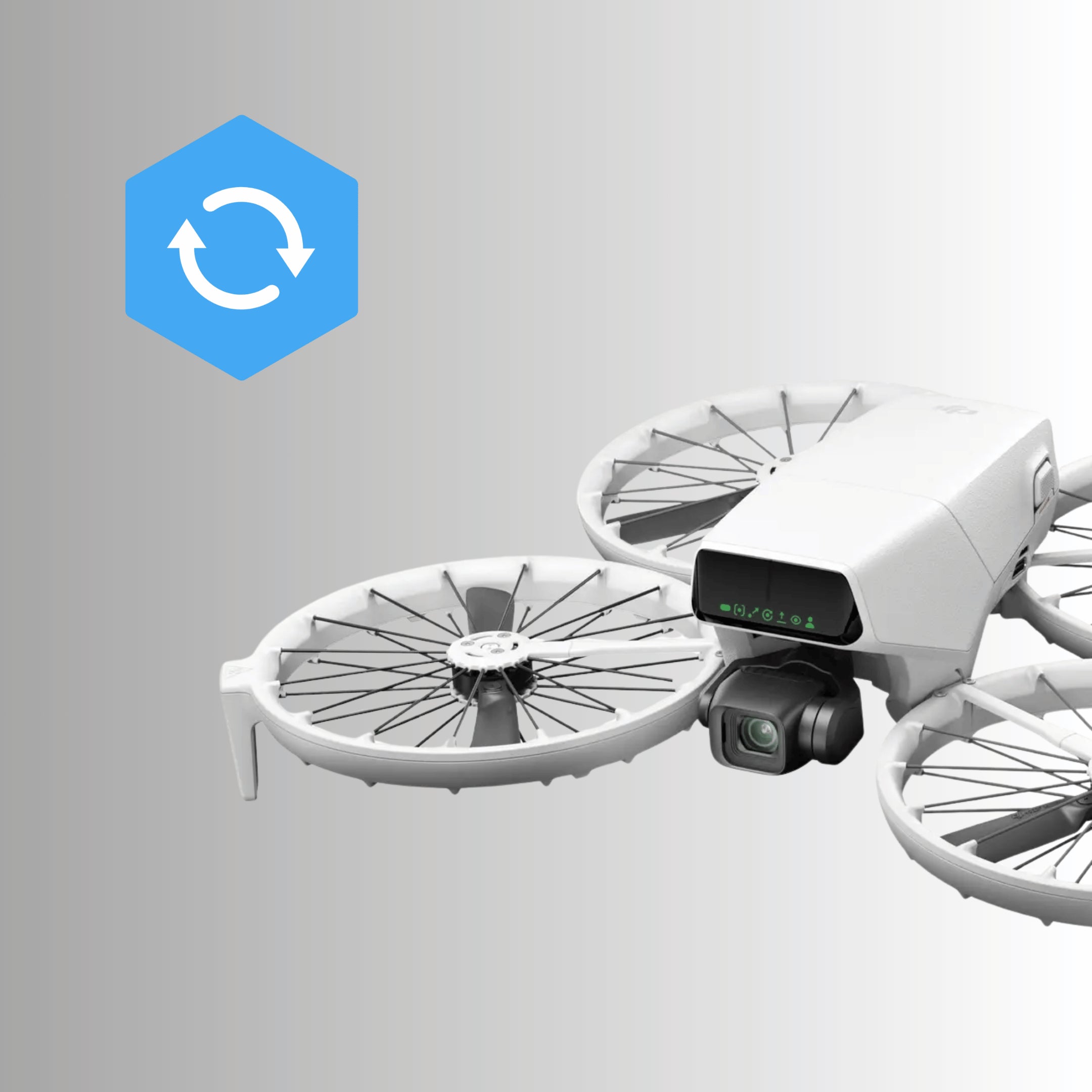 DJI Flip Care Refresh 1 year plan product image with DJI Flip drone damage protection