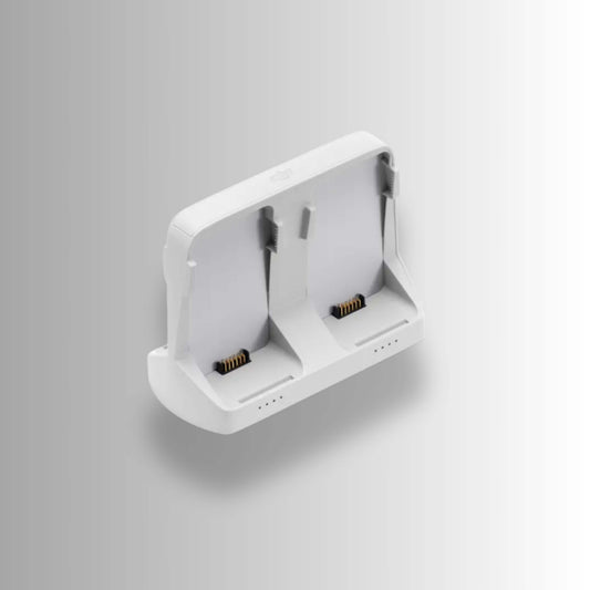 DJI Flip Parallel Charging Hub for charging two intelligent flight batteries simultaneously.
