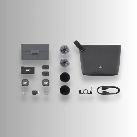 DJI Mic 3 (2 TX + 1 RX + Charging Case)