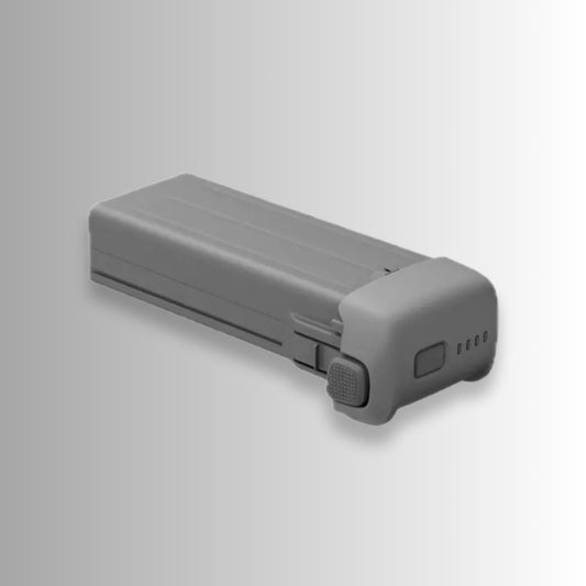 DJI Avata 360 intelligent flight battery on a light grey background