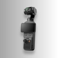 DJI Osmo Pocket 4 Creator Combo handheld camera showcasing its sleek design and advanced features for creators.