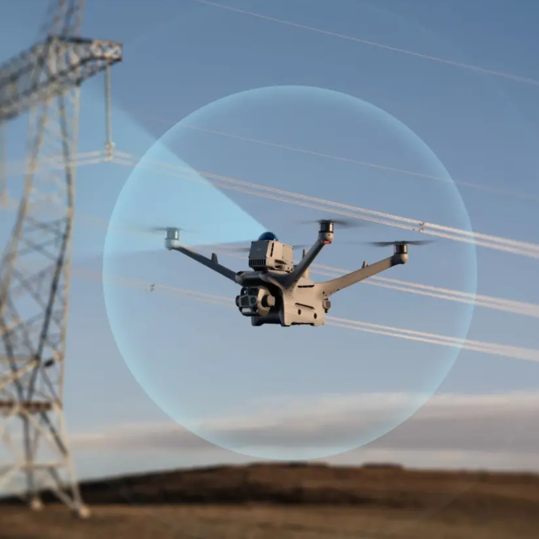 DJI Matrice 4TD obstacle sensing and vision system