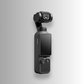 DJI Osmo Pocket 4 features a compact design with a built-in gimbal camera for smooth video recording.