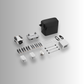 DJI Mini 3 Fly More Combo contents including drone, controller, propellers, battery, and charging accessories.
