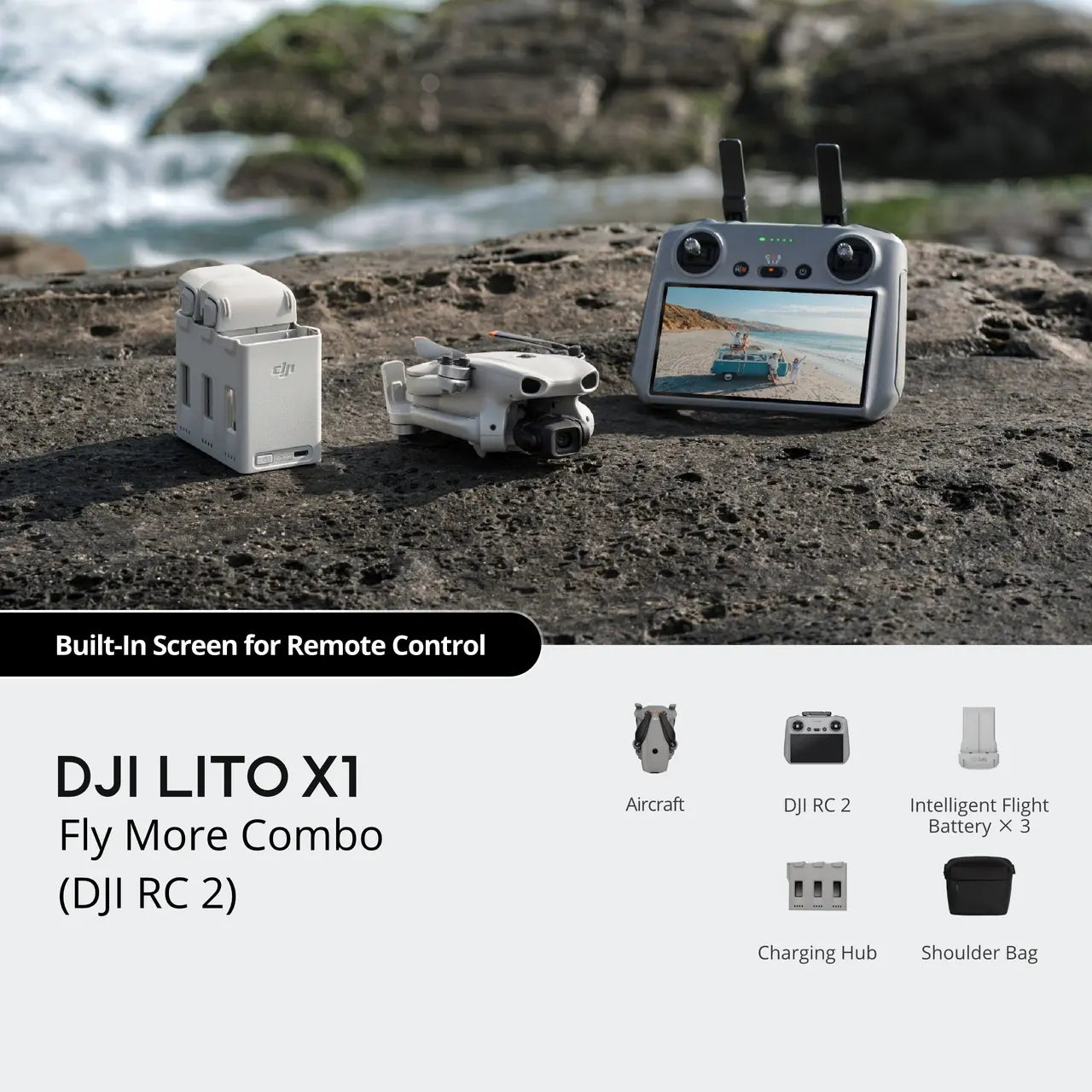 DJI Lito X1 Fly More Combo (RC 2)