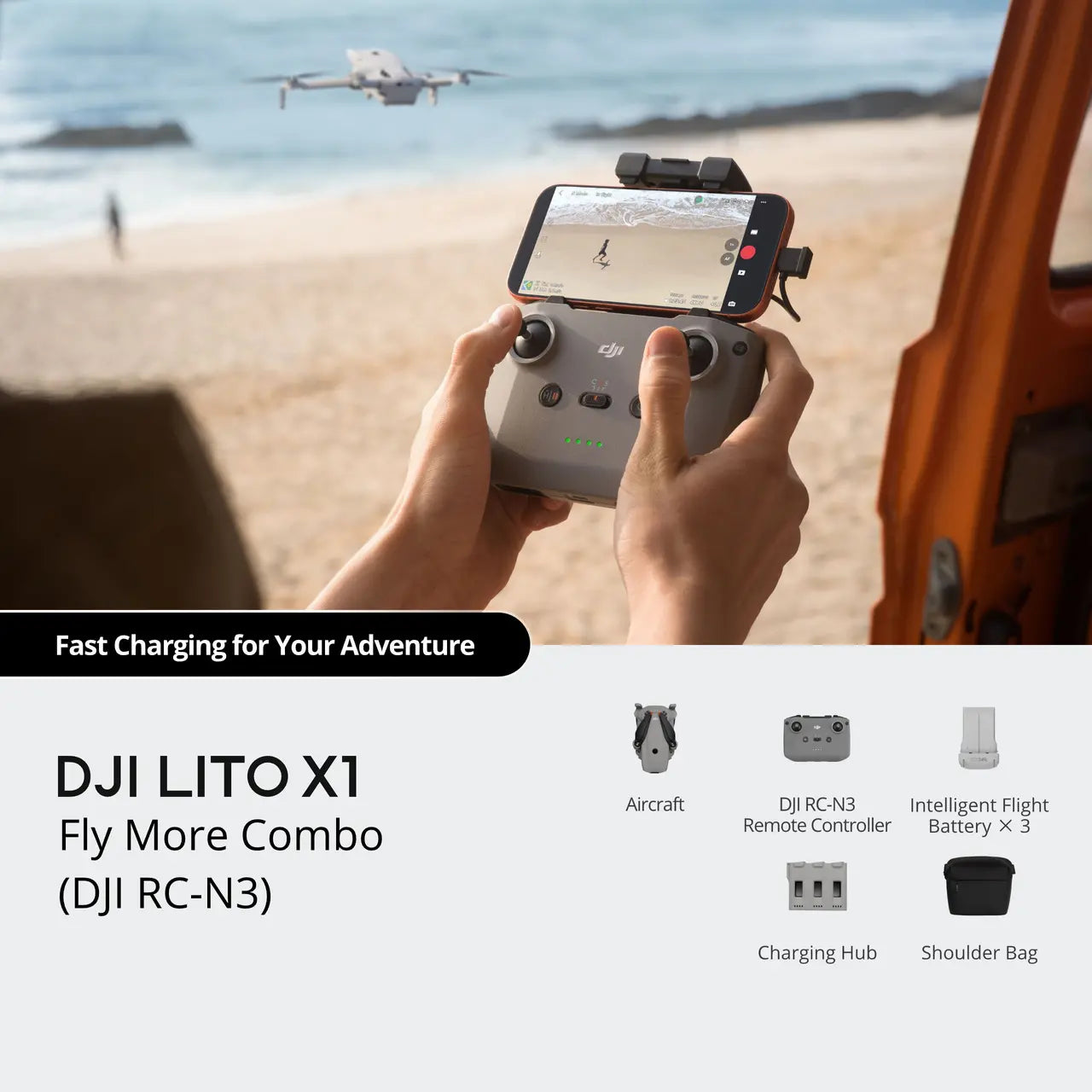 DJI Lito X1 Fly More Combo (RC-N3)